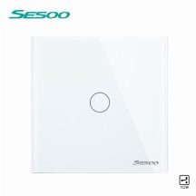 Sesoo A601W fehér váltó érintőkapcsoló, alternatív érintőkapcsoló