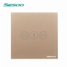 Sesoo C601G aranybarna érintő redőnykapcsoló