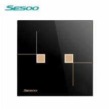 Sesoo S602B fekete érintő csillárkapcsoló